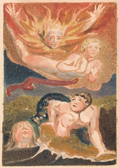 Il Primo Libro di Urizen, Tavola 22 (Bentley 24) da William Blake