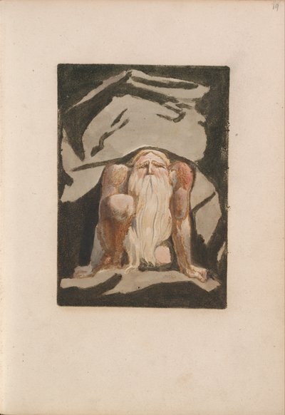 Il primo libro di Urizen, Tavola 23 (Bentley 9) da William Blake