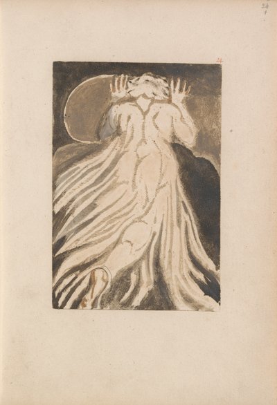 Il primo libro di Urizen, Tavola 28 (Bentley 27) da William Blake