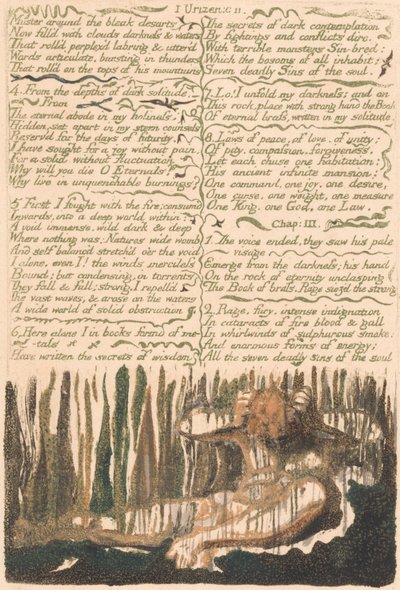 Il primo libro di Urizen, Tavola 4, 