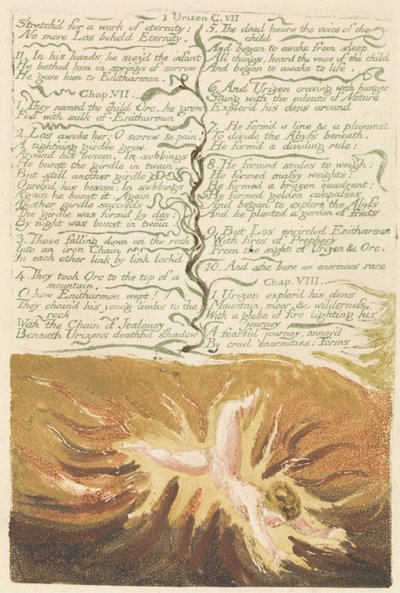 Il Primo Libro di Urizen, tavola 19, 