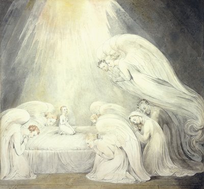 Il Bambino Gesù che prega, c.1805 da William Blake