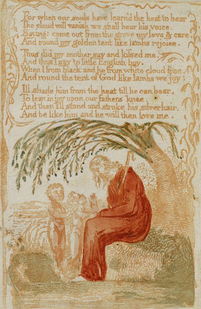 Il piccolo ragazzo nero, da Songs of Innocence da William Blake