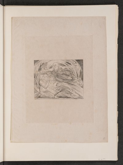Il Signore risponde a Giobbe dal turbine da William Blake