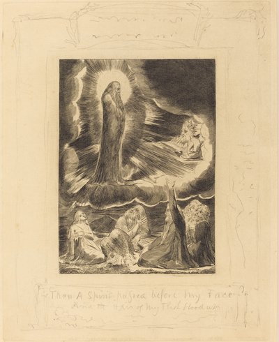 La visione di Elifaz da William Blake