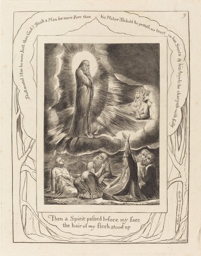 La visione di Elifaz da William Blake