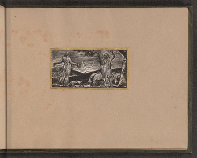 Thenot Rimprovera Colinet, 1821 da William Blake