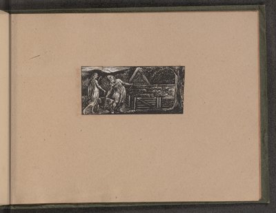 Thenot e Colinet conducono insieme i loro greggi da William Blake