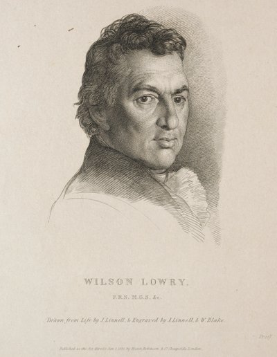 Wilson Lowry, 1825 da William Blake