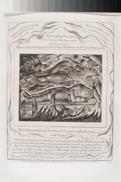 Con sogni sul mio letto mi spaventi da William Blake