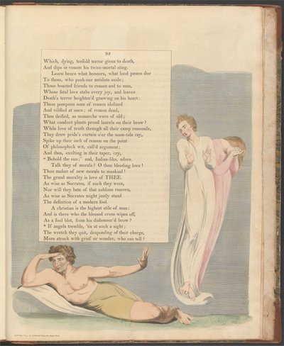 Pensieri notturni di Young, Pagina 93, "Se gli angeli tremano, è a una tale vista" da William Blake