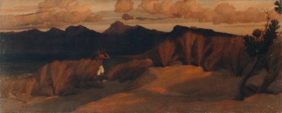 Vicino a Via Reggio, dove fu trovato il corpo di Shelley da William Blake Richmond