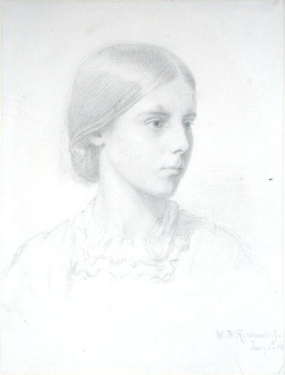 Ritratto di una giovane donna da William Blake Richmond