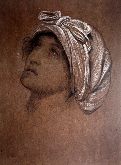 Studio per la testa di una ballerina, per 