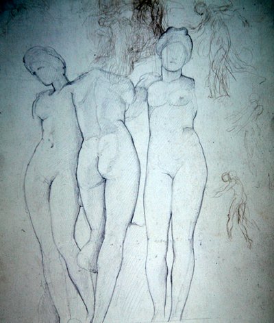 Tre nudi da William Blake Richmond