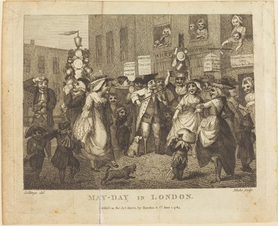 Il Primo Maggio a Londra da William Blake after Samuel Collings