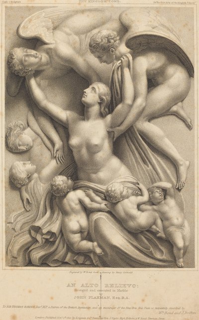 Venga il Tuo Regno (Monumento a Sir Thomas Barting) da William Bond after Henry Corbould after John Flaxman