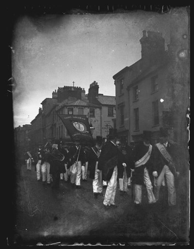 Processione della Società Ibernica, Cardiff da William Booth