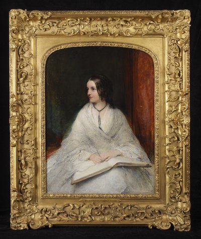 Ritratto di Jane Fortescue Seymour, Mrs Coleridge, c.1862 da William Boxall