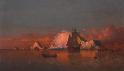 Pesca al Largo della Costa del Labrador, 1880 da William Bradford