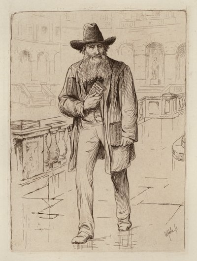 Alexander Campbell Fraser, Professore di Logica e Metafisica (incisione) da William Brassey (after) Hole