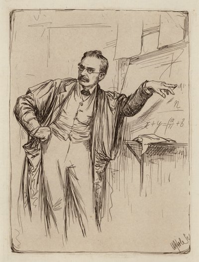 George Chrystal, Professore di Matematica da William Brassey (after) Hole
