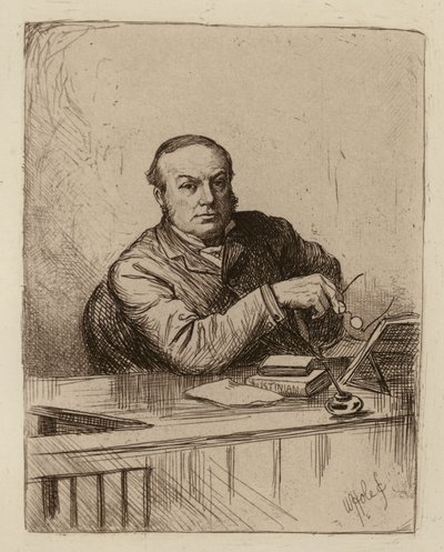 James Muirhead, Professore di Diritto Civile (incisione) da William Brassey (after) Hole