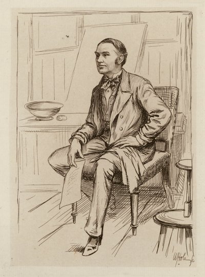 Thomas Annandale, professore di chirurgia clinica (incisione) da William Brassey (after) Hole