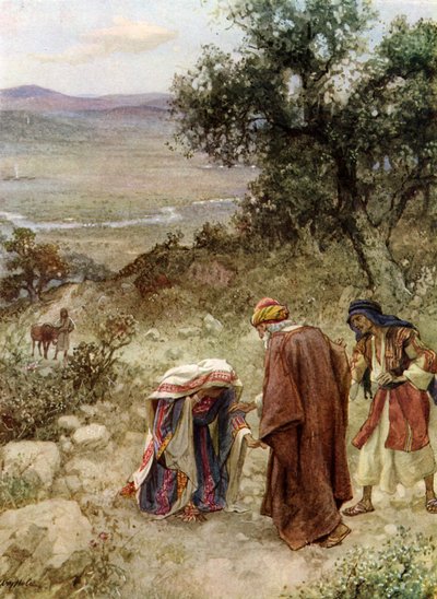 Eliseo e la donna sunamita da William Brassey Hole