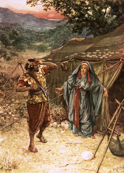 Jael e Sisera da William Brassey Hole