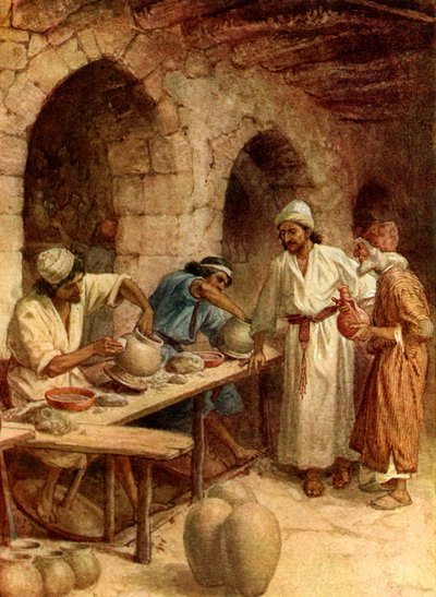 Geremia e il vasaio da William Brassey Hole