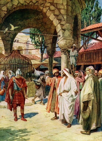 Gesù guarisce il servo di un centurione da William Brassey Hole