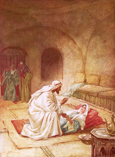 Gesù resuscita la figlia di Giairo da William Brassey Hole