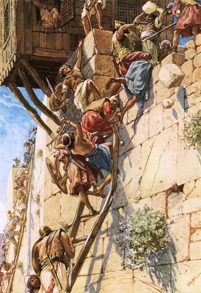 La cattura di Gerusalemme dai Gebusei da William Brassey Hole