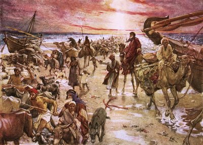 Il passaggio del Mar Rosso da William Brassey Hole