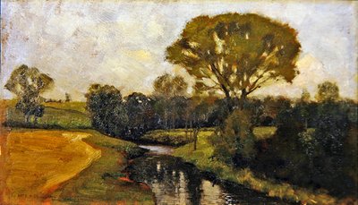 Un ruscello tranquillo da William Bright Morris