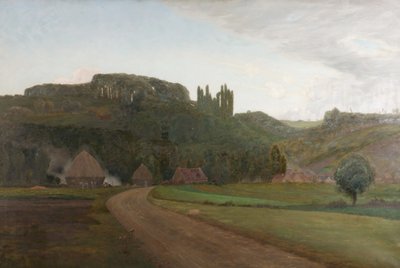 Vicino al villaggio di Crecy, Francia da William Bright Morris