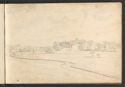 Castello di Powderham da William Brockedon