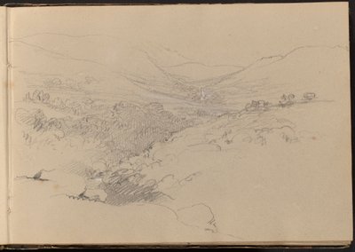 Scena di Valle da William Brockedon