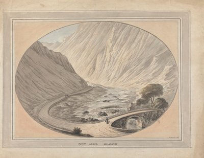 Pont Aber Glaslyn da William Burgess