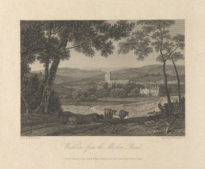 Wickham dalla strada di Marlow da William Byrne