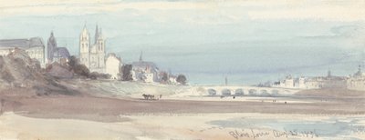 Blois sulla Loira da William Callow
