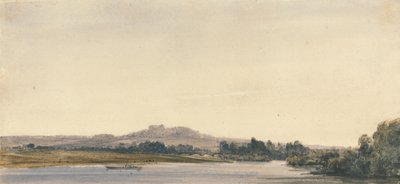 Mont-Valérien dal Bois de Boulogne da William Callow