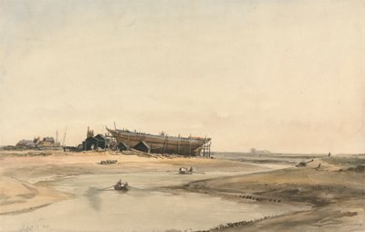 Costruzione di Navi da William Callow
