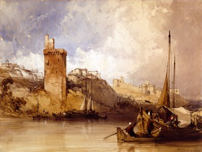 Villeneuve Les Avignon da William Callow