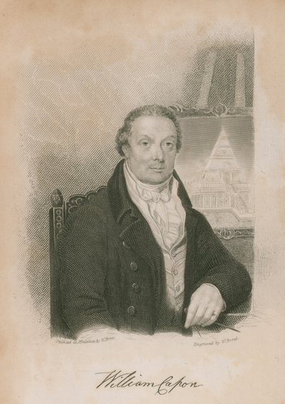 William Capon, disegnatore e pittore di architettura e paesaggi per il defunto altezza reale il Duca di York da William Capon