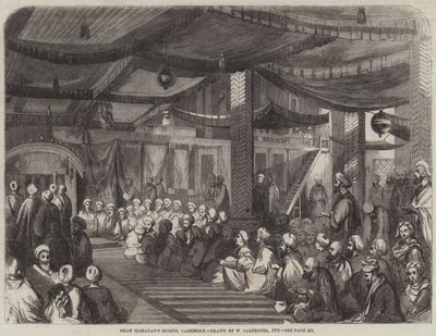 Moschea di Shah Hamadan, Kashmir da William Carpenter