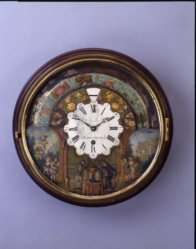 Orologio a quadrante, fine XIX secolo, quadrante c.1770 da William Carter