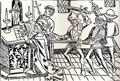 Martirio di San Tommaso di Canterbury, c1484 da William Caxton