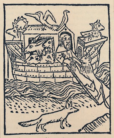 Arca di Noè, 1483 da William Caxton